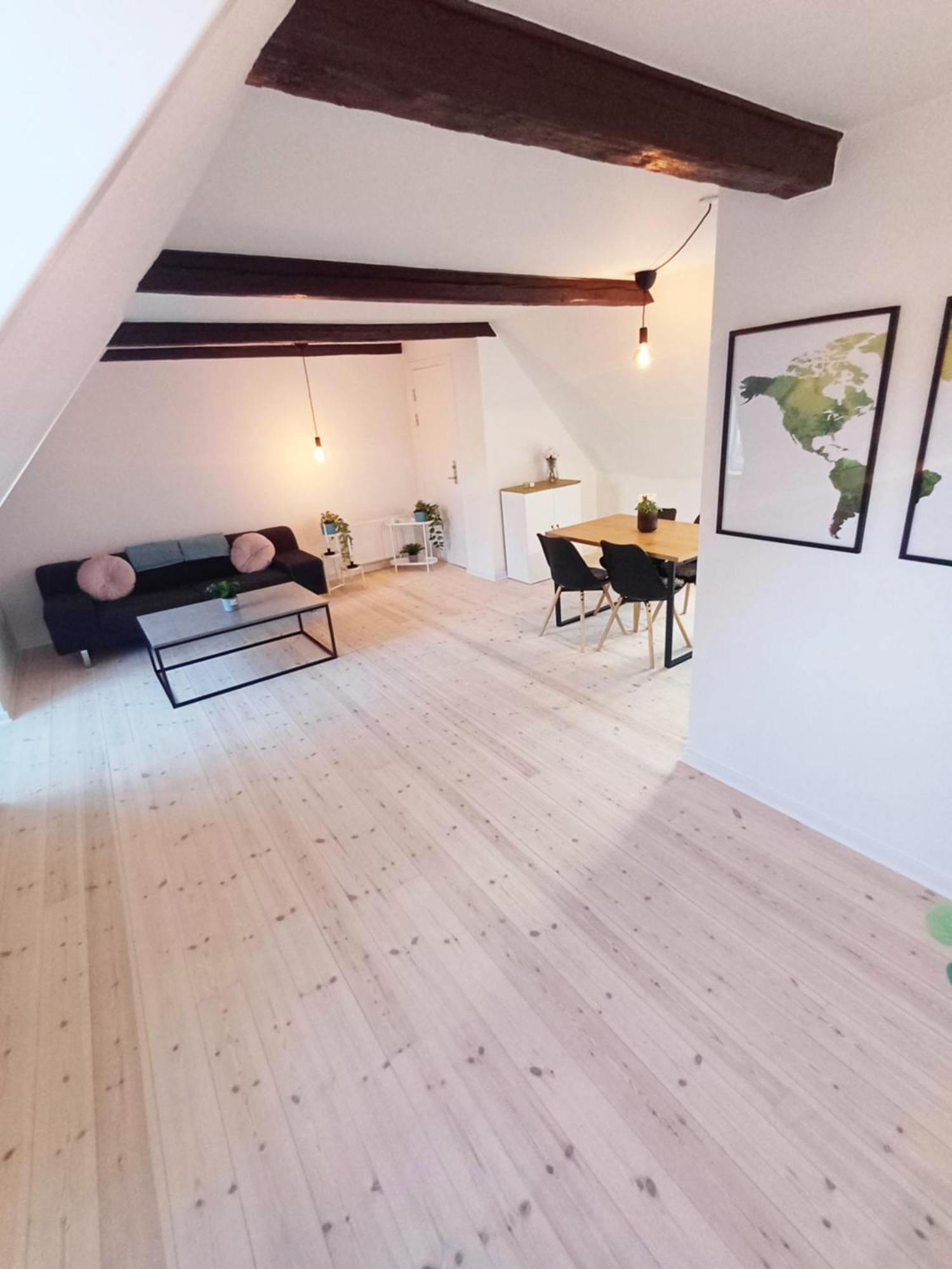 Large Double Room In The Center Of City Randers Bagian luar foto